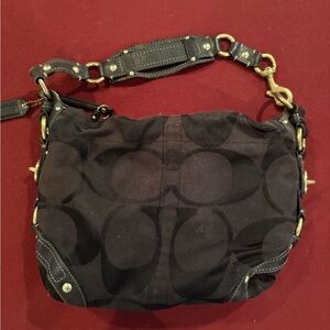 Black Designer Shoulder Bag